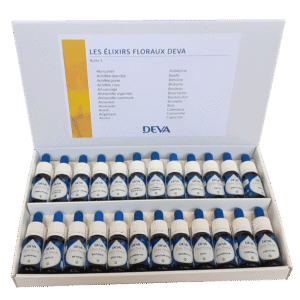 Coffret 96 élixirs floraux DEVA 15ml